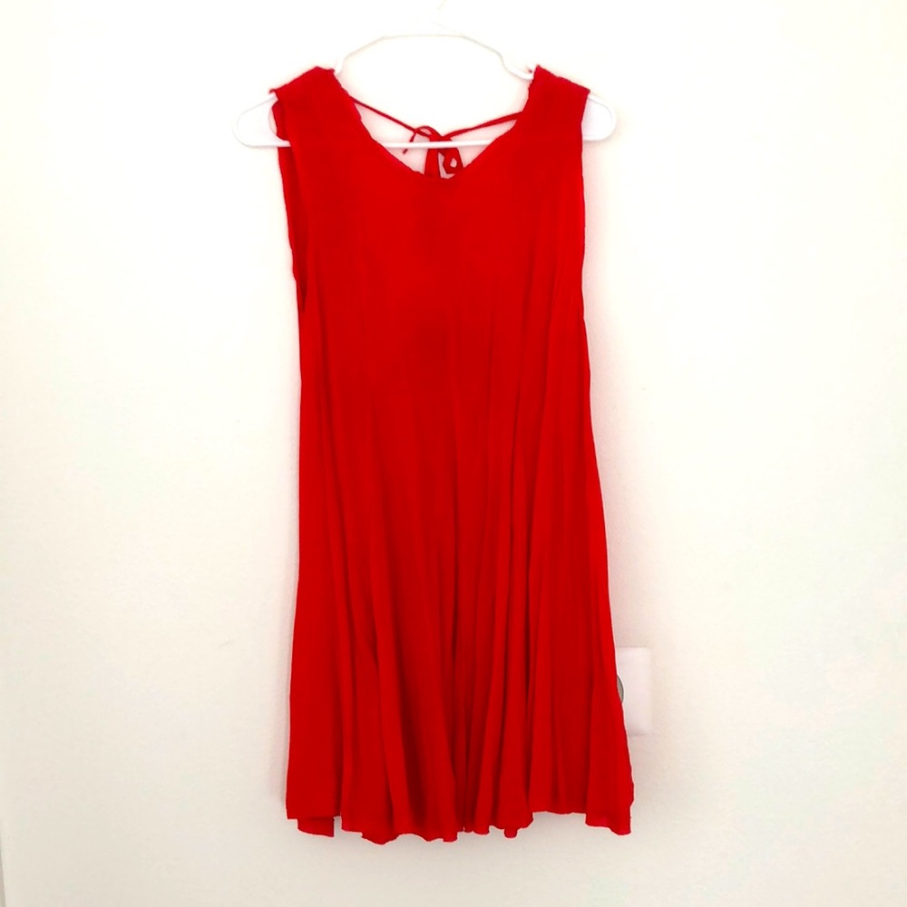 Red dress